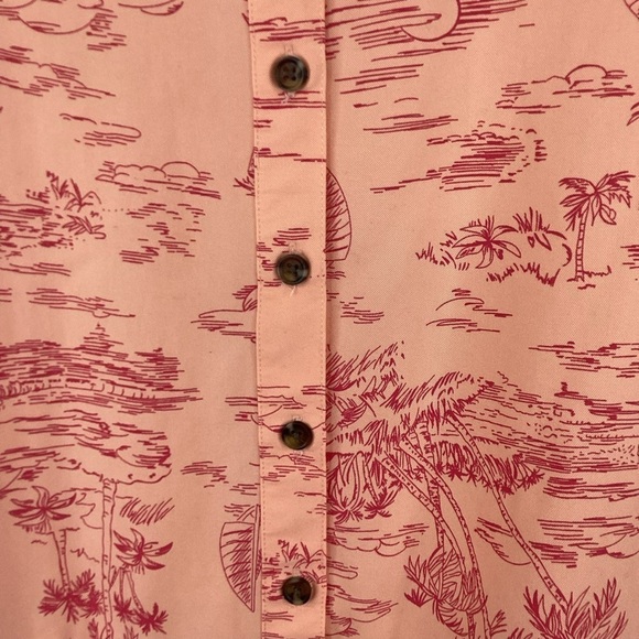 LANDS END SIZE XS 2 4 PEACH PINK DRESS VACATION BEACH ISLAND GUC - Picture 9 of 15